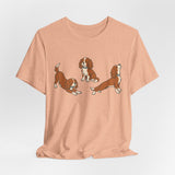 Cavalier King Charles Spaniel T-Shirt, Outdoor Enthusiast Gift, Summer Apparel, Casual Wear, Dog Lover Essentials
