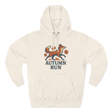 Autumn Fox Fleece Hoodie - Cozy Fall Apparel for Outdoor Adventures, Nature Lover Gift, Warm Fall Layer, Perfect for Seasonal Celebrations