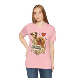 Cute Dog Lover Tee - Unleash Happiness Shirt, Pet Owner Gift, Animal Lover Apparel, Casual Wear, Birthday Gift