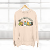 Birds with Bad Moods Adorable Fleece Hoodie, Cozy Sweatshirt, Relaxed Apparel, Gift for Friends, Casual Wear, Chill Hoodie