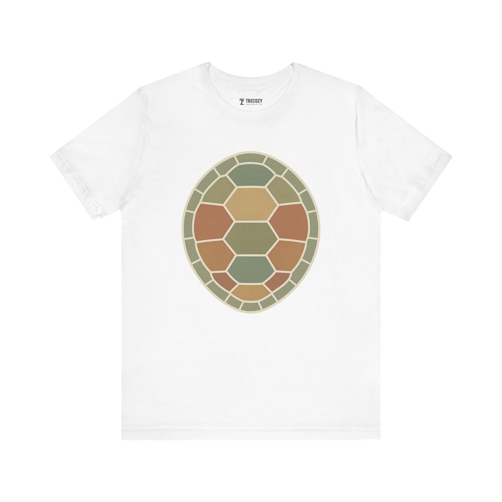 Geometric Turtle Shell Tee, Cozy Shirt, Gift for Pet Owners, Trending Cute Animal Top, Cute Reptile  Tshirt