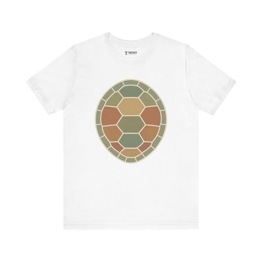 Geometric Turtle Shell Tee, Cozy Shirt, Gift for Pet Owners, Trending Cute Animal Top, Cute Reptile  Tshirt