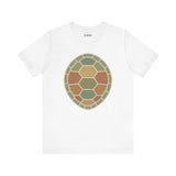 Geometric Turtle Shell Tee, Cozy Shirt, Gift for Pet Owners, Trending Cute Animal Top, Cute Reptile  Tshirt