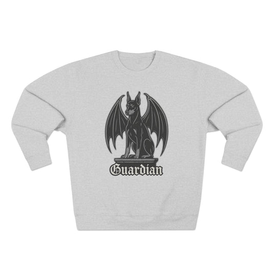 Dobermann Guardian Sweatshirt - Unisex Cozy Crewneck, Fall Fashion, Halloween Gift, Nature Lover Apparel, Casual Style