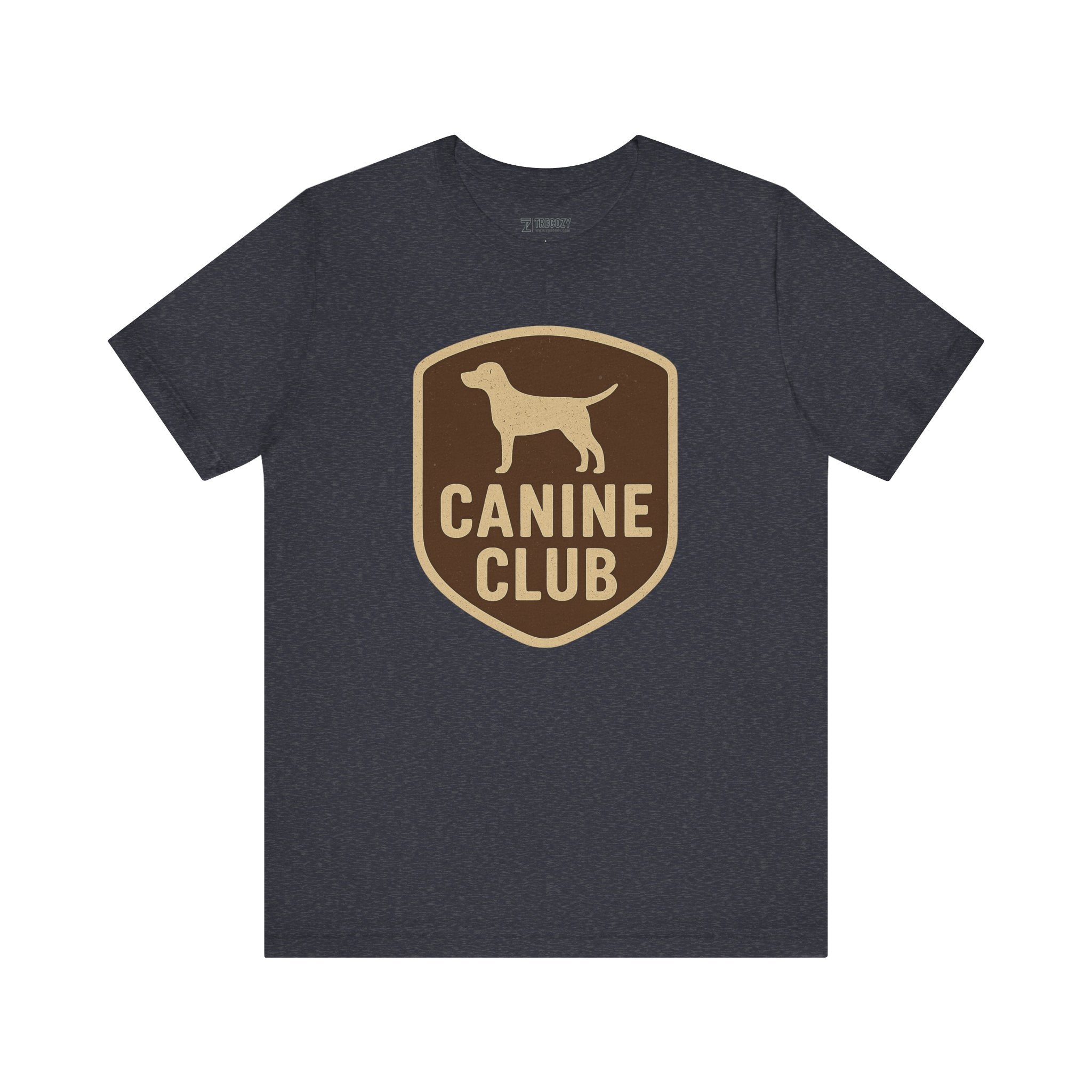Canine Club Unisex Tee, Dog Lover Shirt, Birthday Gift, Pet Parent Apparel, Casual Wear, Animal Rescue Fundraiser