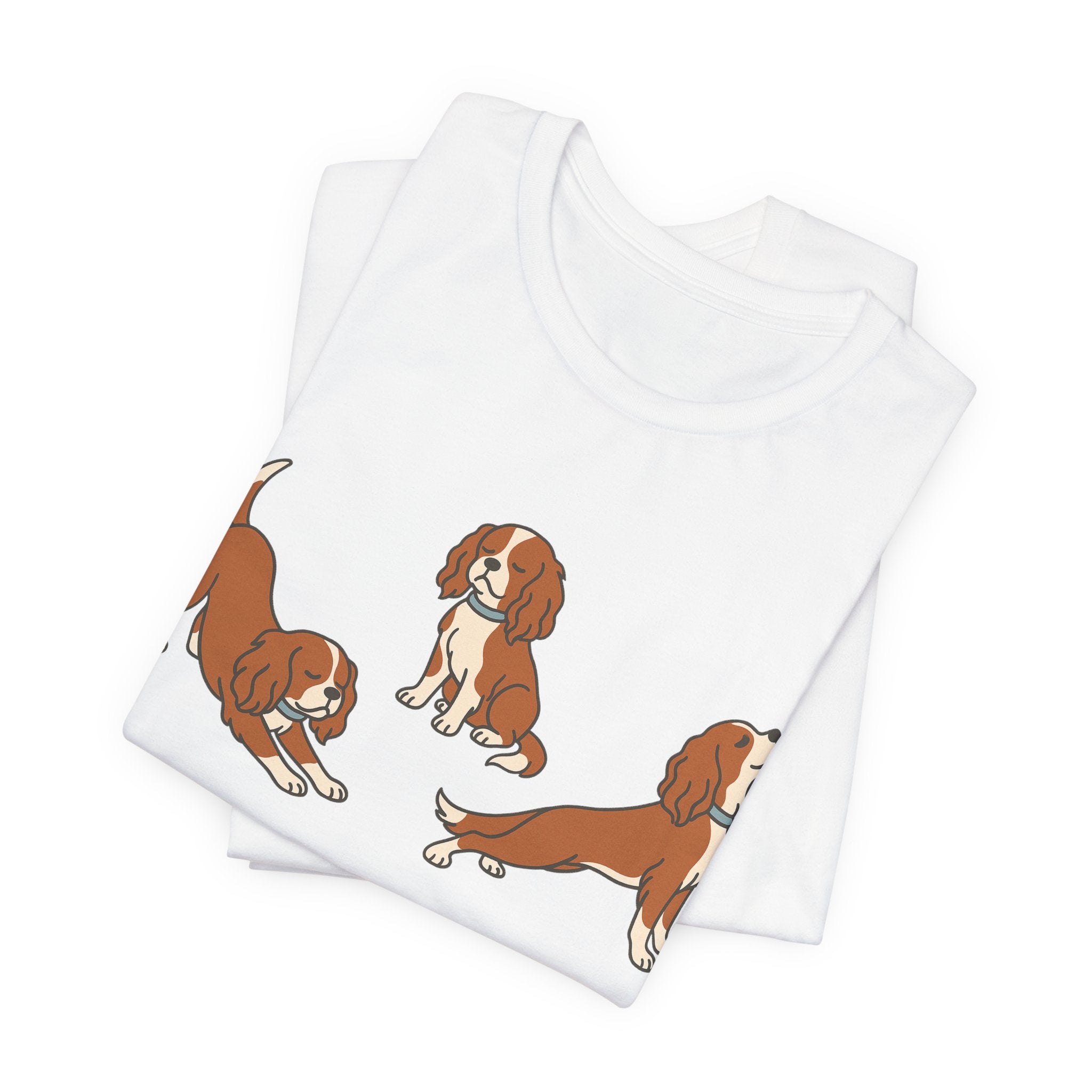 Cavalier King Charles Spaniel T-Shirt, Outdoor Enthusiast Gift, Summer Apparel, Casual Wear, Dog Lover Essentials