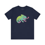 Chameleon Tee, Cozy Shirt, Gift for Pet Owners, Trending Cute Animal Top, Cute Reptile  Tshirt