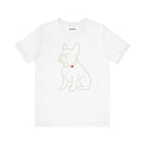 French Bulldog Dog Tee, Cozy TShirt, Gift for Pet Owners, Trending Cute Animal Top, Cute Dog Tshirt