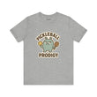 Pickleball Prodigy – Funny Pickleball Monster T-Shirt, Quirky Sports Cartoon Graphic Tee