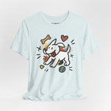 Dog Tee - Playful Unisex Jersey Short Sleeve Tee, dog lover tshirt