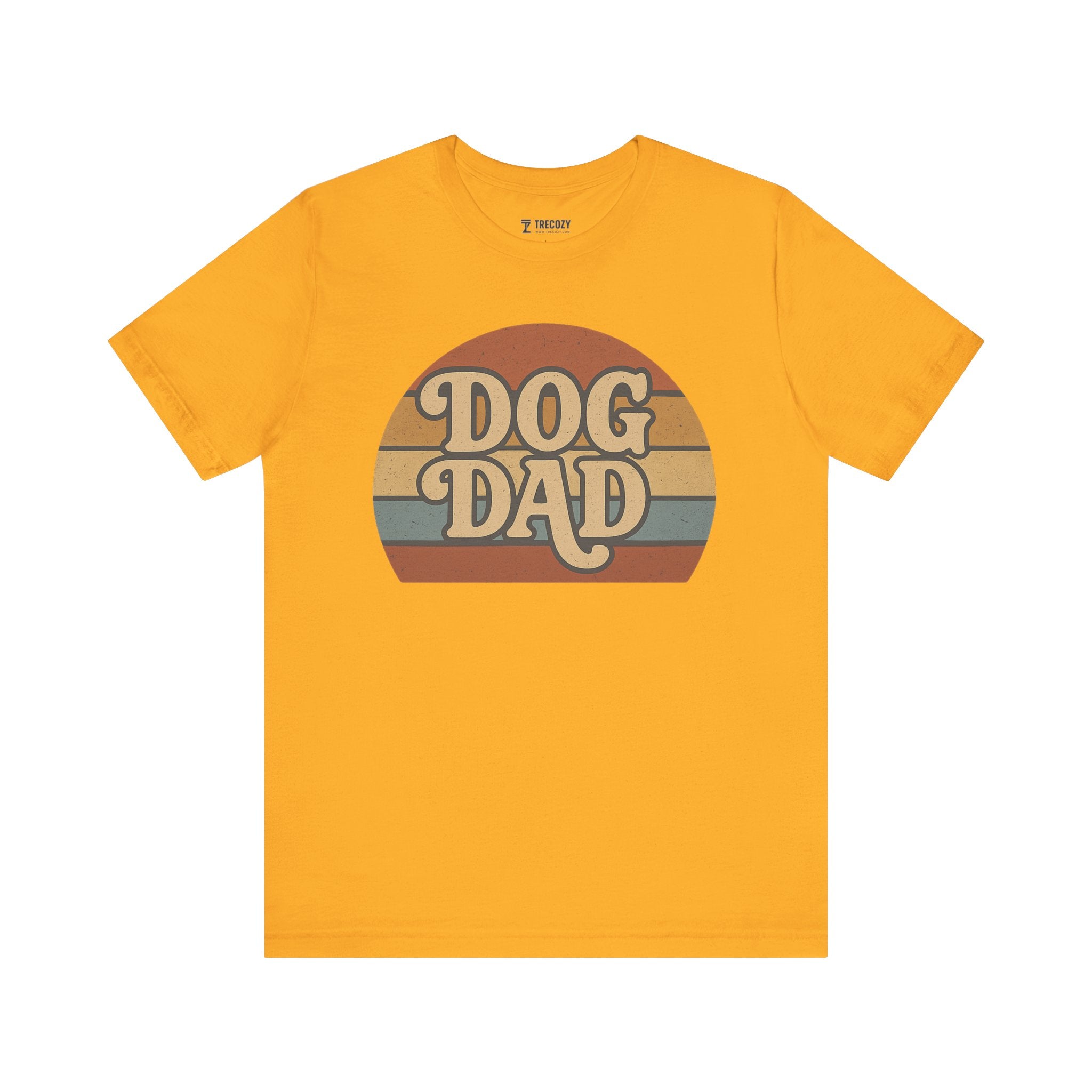 Dog Dad Retro Tee | Unisex Short Sleeve T-Shirt, Gift for Dog Lovers, Pet Dad Shirt, Casual Wear, Birthday Gift