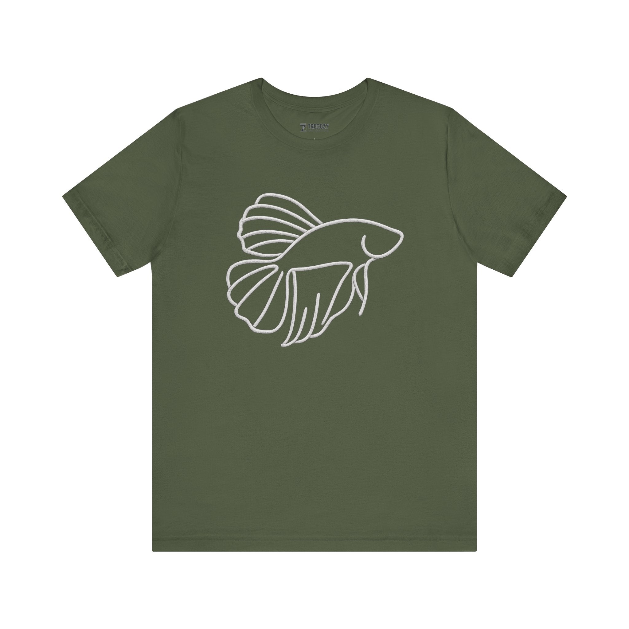 Beautiful Fish Tee, Cozy TShirt, Gift for Pet Owners, Trending Cute Animal Top, Cute Fish Tshirt