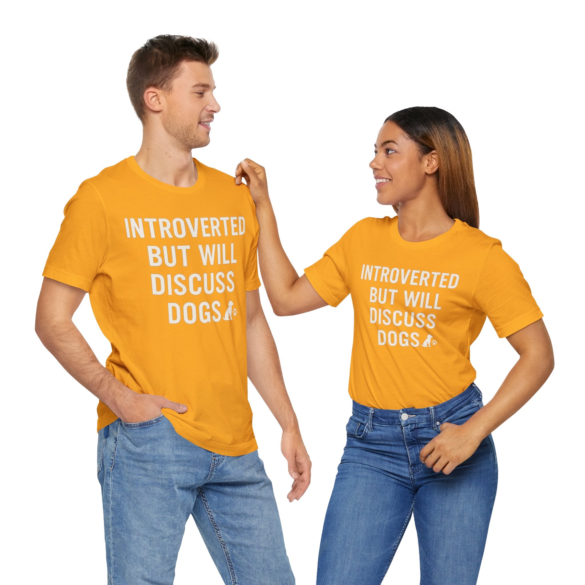 Introverted Dog Lover Tee, Funny Animal Shirt, Pet Lover Gift, Introvert Humor, Birthday Gift for Dog Owners