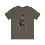 Pink Panthera Walk – Bold Leopard-Inspired T-Shirt, Fierce Urban Jungle Graphic Tee, Bold Animal Print Shirt