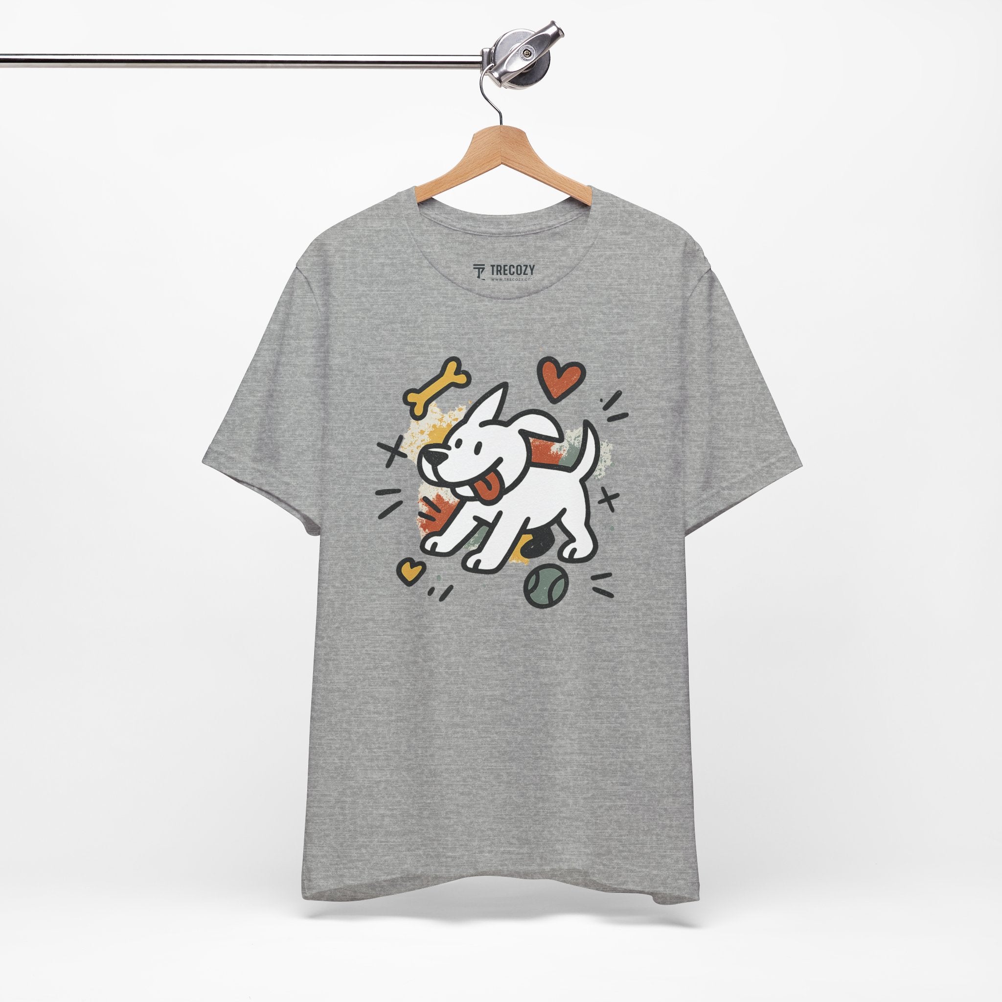 Dog Tee - Playful Unisex Jersey Short Sleeve Tee, dog lover tshirt