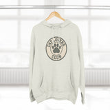 Cat Lovers Club Signature Fleece Hoodie with Back Print - Pet Parent Gift, Cozy Cat Hoodies, Animal Lover Wardrobe, Comfortable Hooded Sweatshirt Musthaves