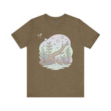 Aquascape Aquarium Tee, Cozy TShirt, Gift for Pet Owners, Trending Cute Animal Top, Cute Fish Tshirt