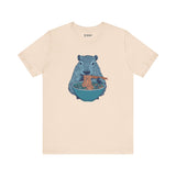 Cute Capybara Ramen Shirt, Funny Animal Lover Tee, Cozy Gift for Foodie Fans, Trending Noodle Slurping Capybara Top, Kawaii Ramen Graphic Tee