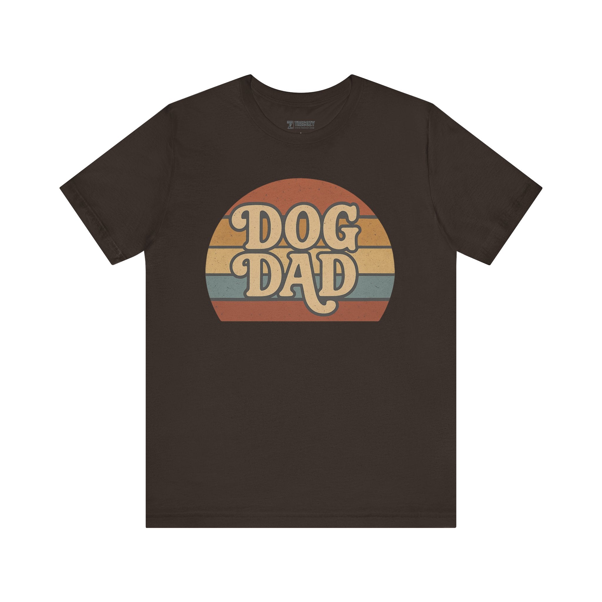 Dog Dad Retro Tee | Unisex Short Sleeve T-Shirt, Gift for Dog Lovers, Pet Dad Shirt, Casual Wear, Birthday Gift