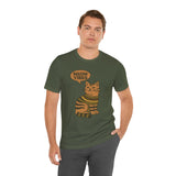 Meow Vibes Cat Tee, Cozy Cat Lover Shirt, Gift for Pet Owners, Trending Cute Animal Top, Nature Inspired Fashion