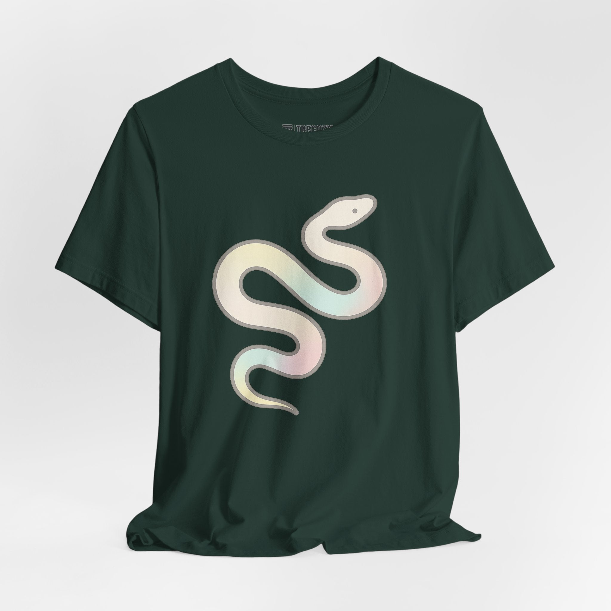 Colorful Snake Tee, Cozy Shirt, Gift for Pet Owners, Trending Cute Animal Top, Cute Reptile Tshirt