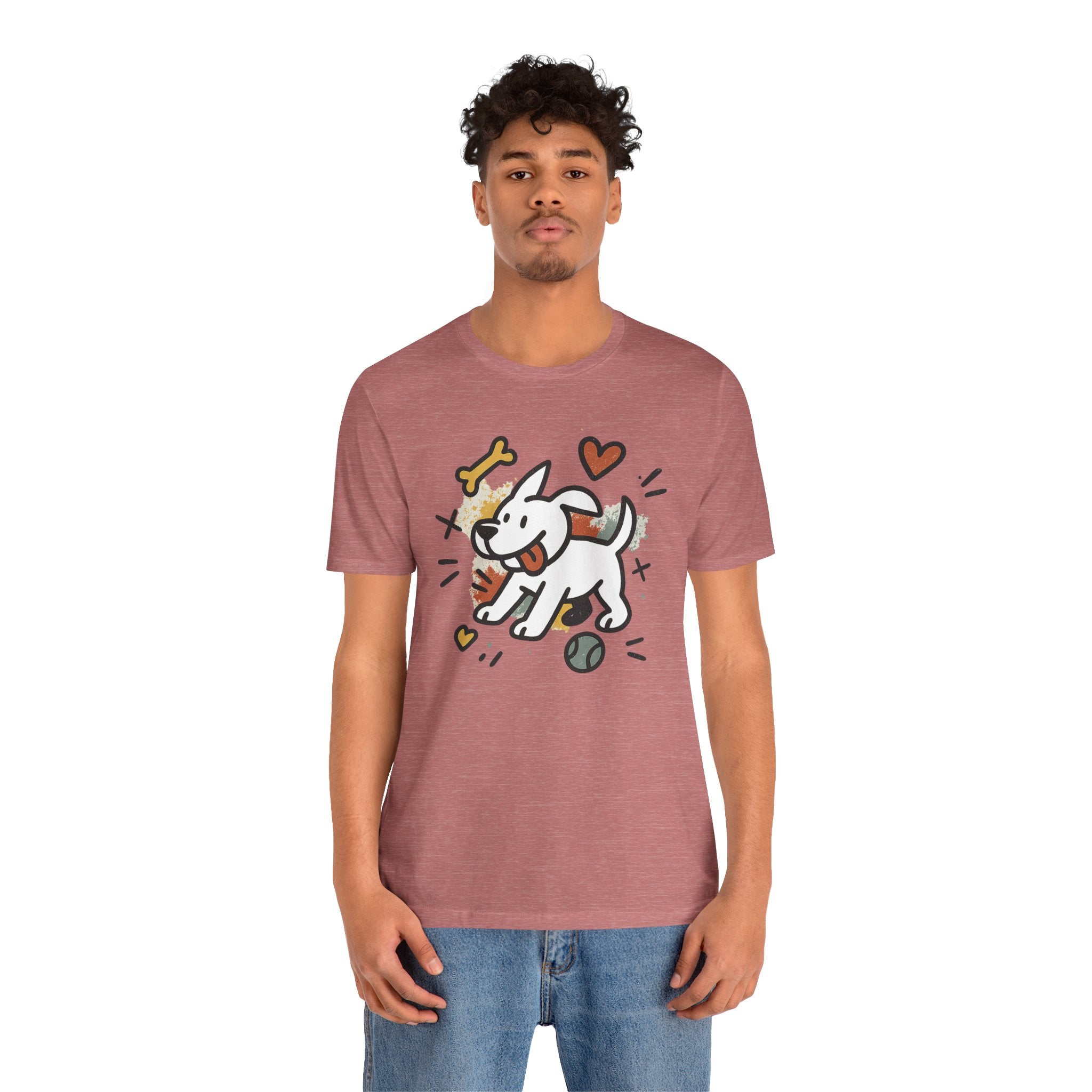 Dog Tee - Playful Unisex Jersey Short Sleeve Tee, dog lover tshirt