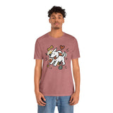 Dog Tee - Playful Unisex Jersey Short Sleeve Tee, dog lover tshirt