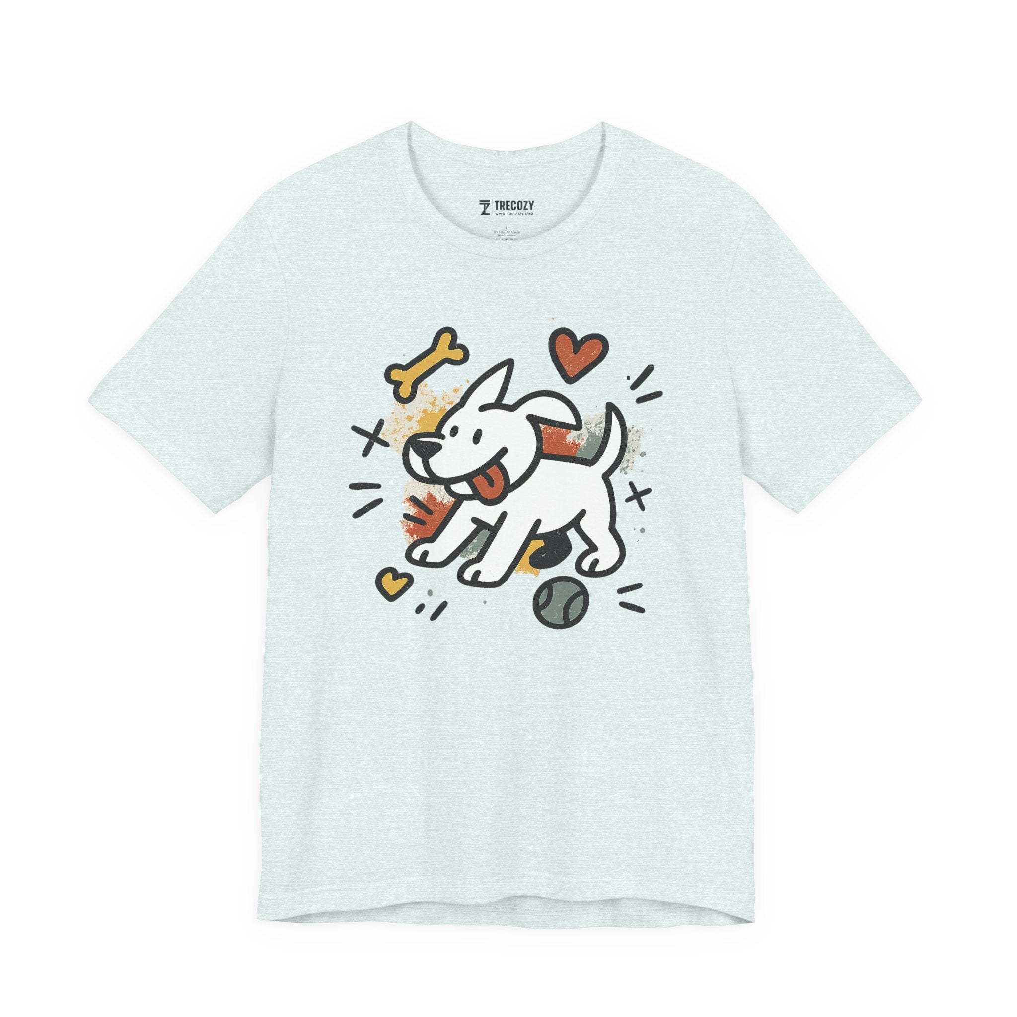 Dog Tee - Playful Unisex Jersey Short Sleeve Tee, dog lover tshirt