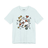 Dog Tee - Playful Unisex Jersey Short Sleeve Tee, dog lover tshirt