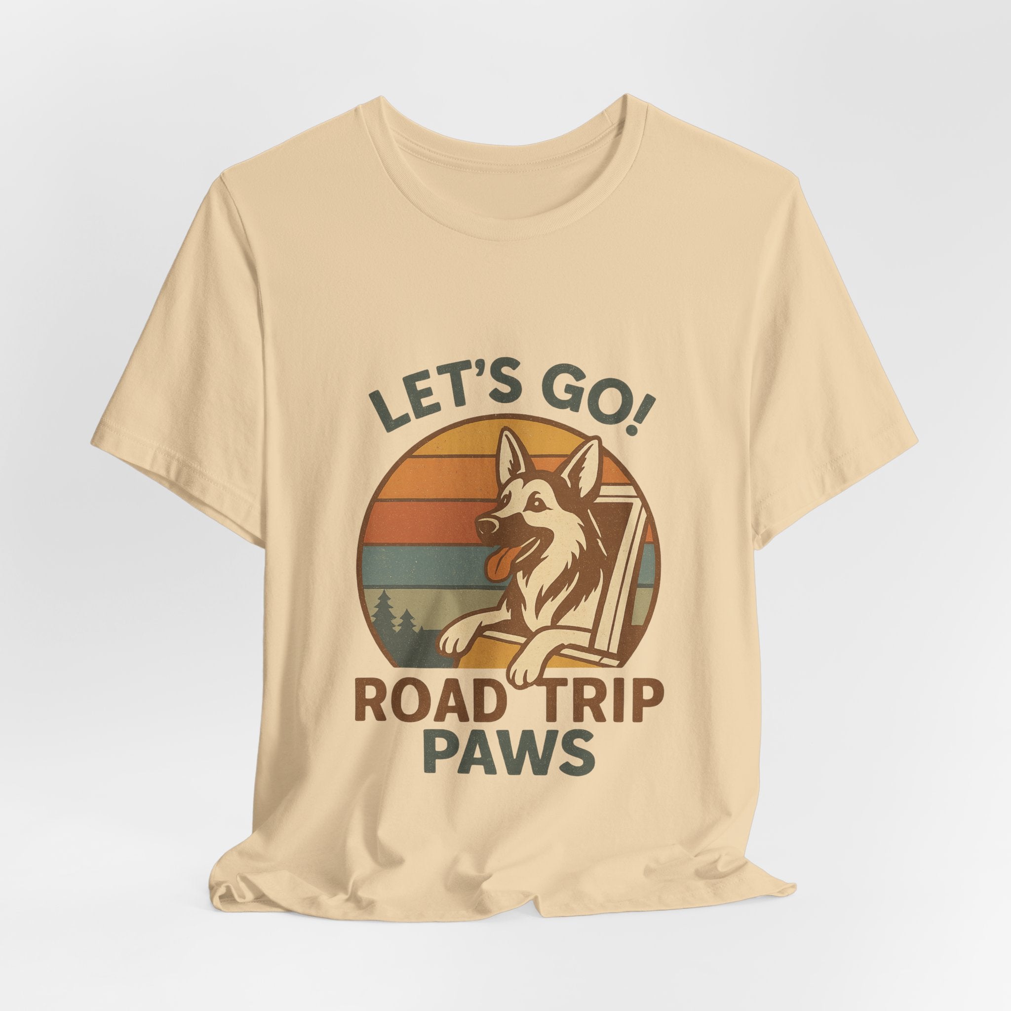 Adventure Dog Road Trip Tee, Unisex Graphic Shirt, Pawsome Travel Shirt, Pet Lover Gift, Outdoor Adventure Apparel
