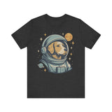Astronaut Dog Unisex Tee | Cute Pet Lover Shirt, Dog Lover Gift, Space Themed Tee, Fun Casual Wear, Everyday Style