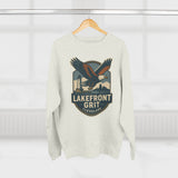 Cleveland Lakefront Grit Sweatshirt, Cozy Casual Wear for Nature Lovers, Perfect Gift for Fall, Unisex Crewneck