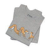 Greyhounds Unisex Jersey Tee - Gone Fishing T-Shirt, Outdoor Enthusiast Gift, Summer Apparel, Casual Wear, Fishing Trip Essentials