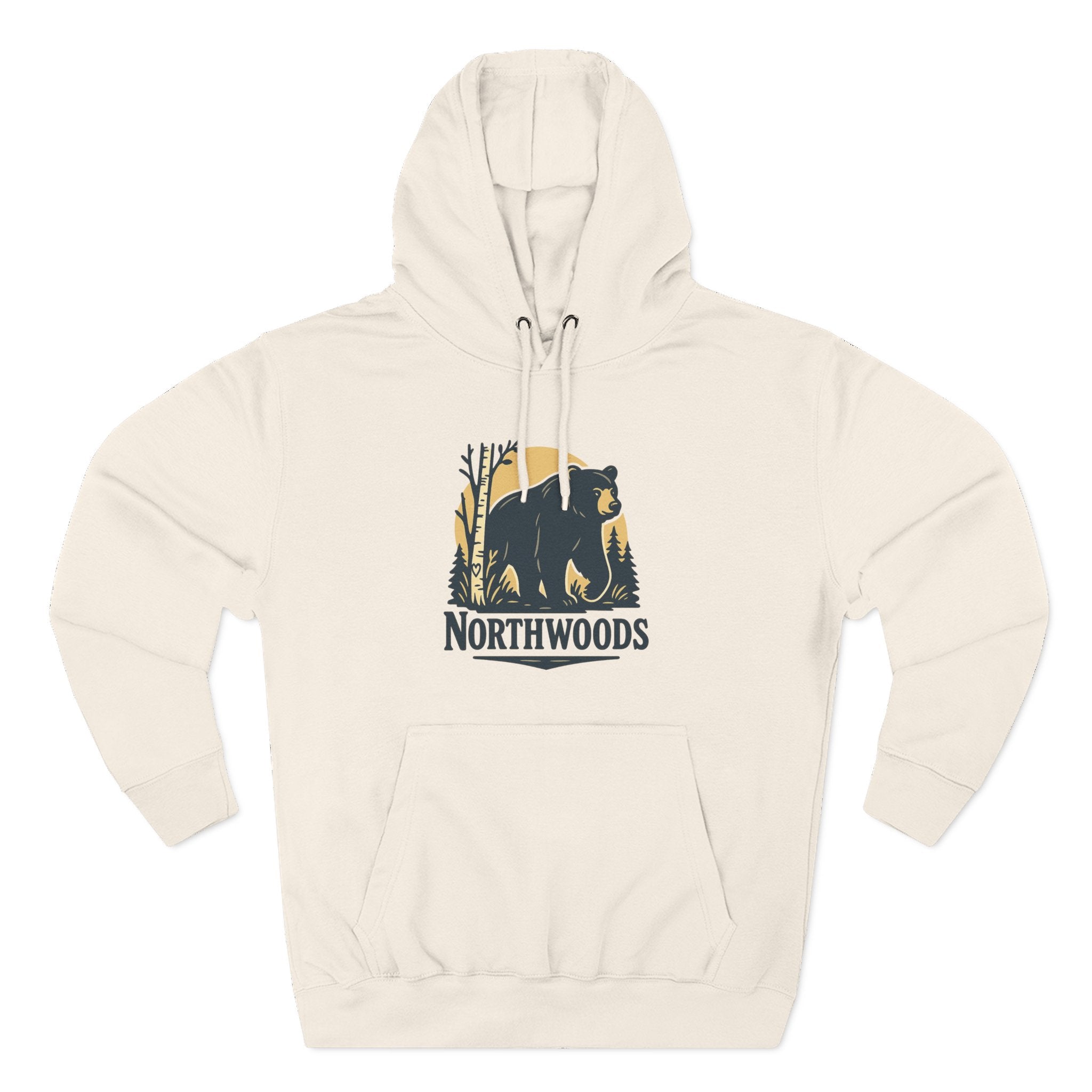 Northwoods Hoodie: Cozy, Casual Sweatshirt for Outdoor Enthusiasts, Fall Fashion, Gift for Nature Lovers, Adventure Wear, Weekend Vibes