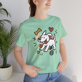 Dog Tee - Playful Unisex Jersey Short Sleeve Tee, dog lover tshirt