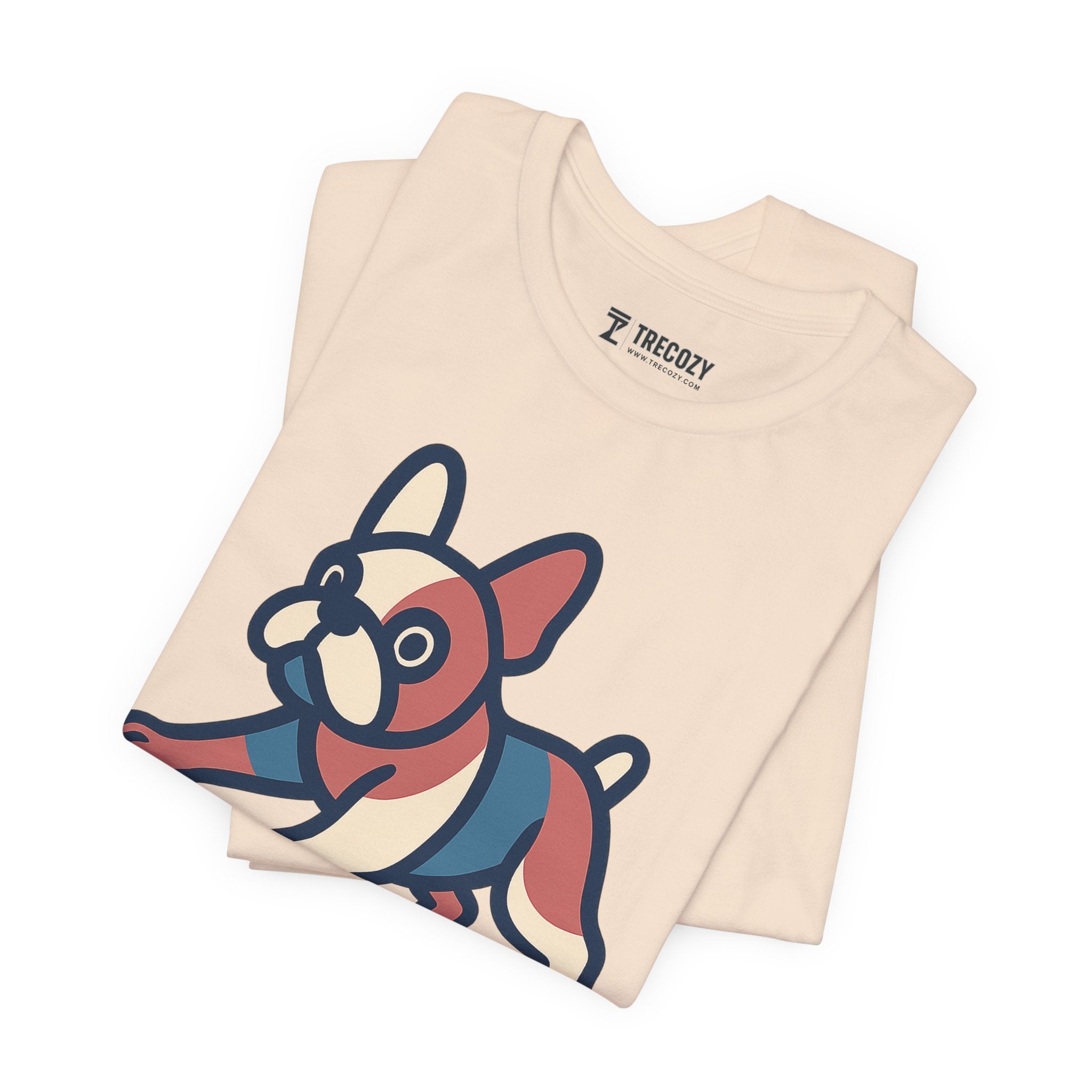 French Bulldog Tee, Cozy Dog TShirt, Gift for Pet Owners, Trending Cute Animal Top, Cute Dog Tshirt
