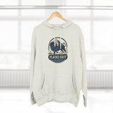 Adventurous Fleece Hoodie for Outdoor Enthusiasts, Cozy Horse and Bison Hoodie, Graphic Hoodie, Gifts for Nature Lovers, Comfortable Apparel