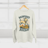 Barn Yard Acrobat GOAT Unisex Crewneck Sweatshirt | Cozy Fall Fashion, Gift for Nature Lovers, Perfect for Outdoors & Running, Seasonal Apparel