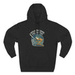 Adventure-Ready Fleece Hoodie | 'Hold the Line' Graphic | Perfect for Outdoor Enthusiasts, Gift for Dad, Casual Wear, Winter Inspired