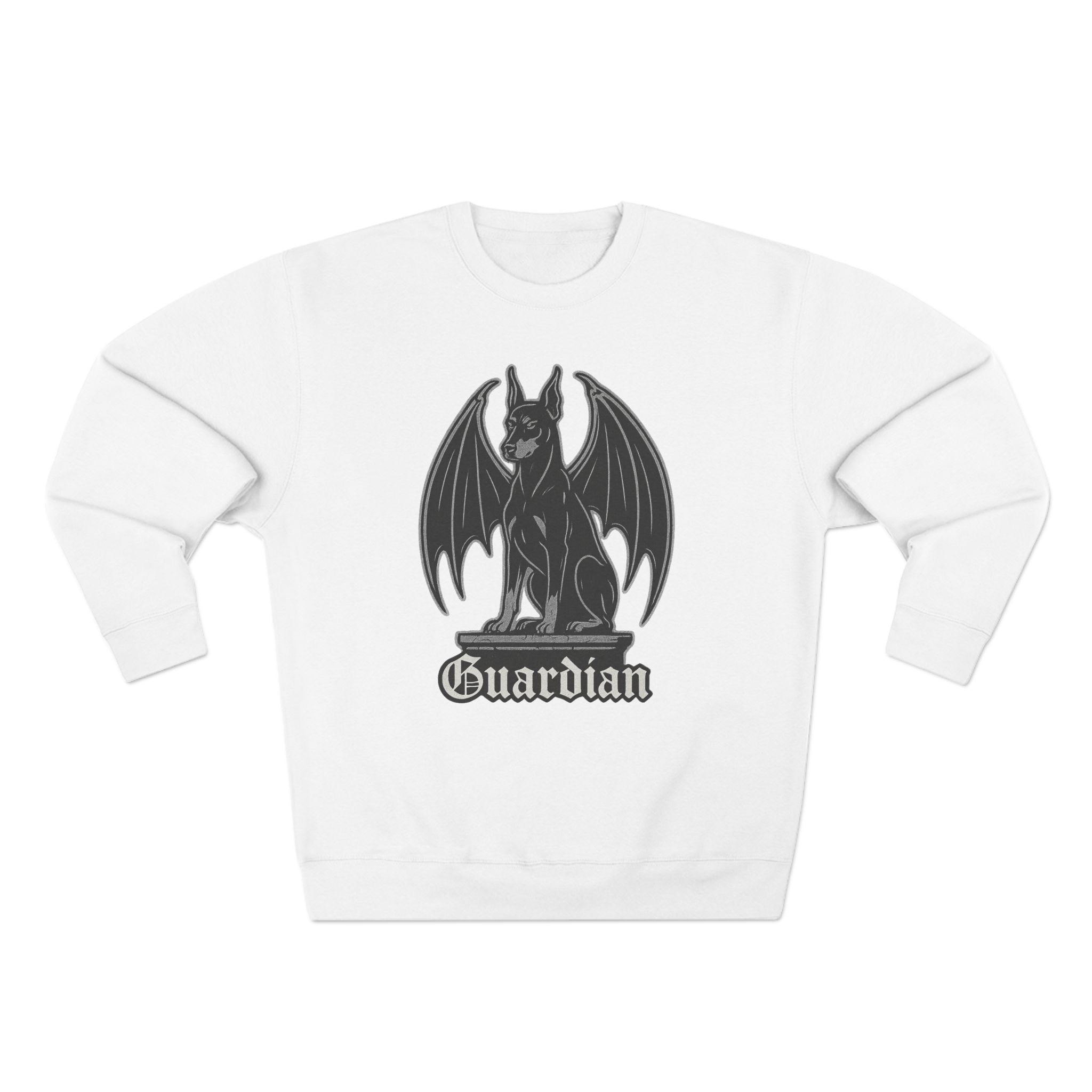 Dobermann Guardian Sweatshirt - Unisex Cozy Crewneck, Fall Fashion, Halloween Gift, Nature Lover Apparel, Casual Style