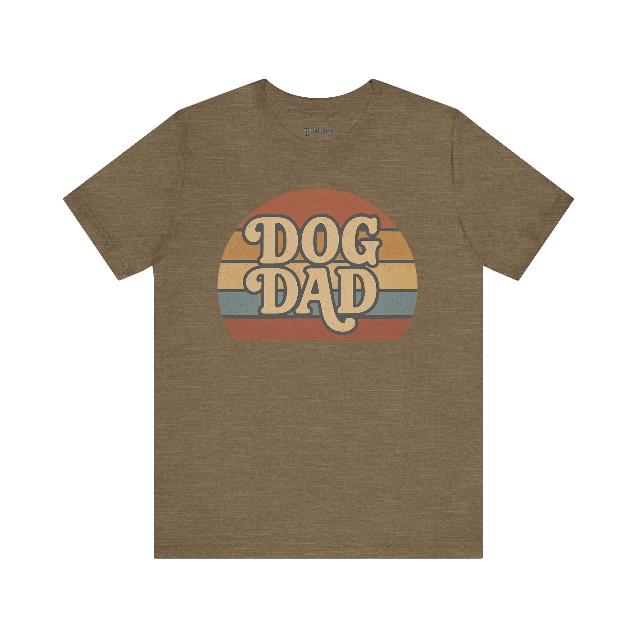 Dog Dad Retro Tee | Unisex Short Sleeve T-Shirt, Gift for Dog Lovers, Pet Dad Shirt, Casual Wear, Birthday Gift