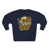 Prairie Gallop Horse Sweatshirt - Unisex Cozy  Crewneck, Fall Fashion, Halloween Gift, Nature Lover Apparel, Casual Style