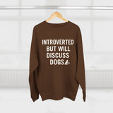 Introverted But Will Discuss Dogs Sweatshirt, Cozy Unisex Crewneck, Perfect Gift for Dog Lovers, Cute Pet Owner Apparel, Ideal for Dog [...]