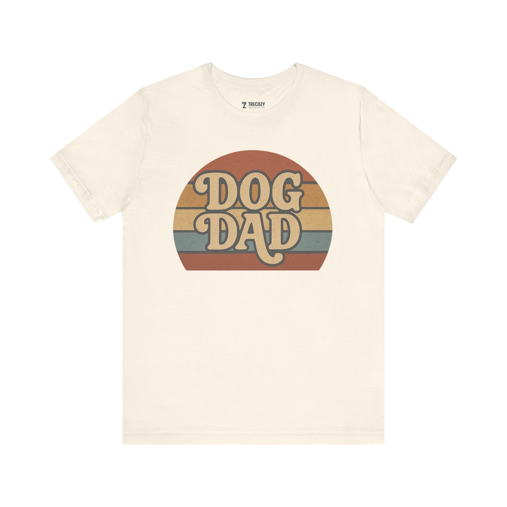 Dog Dad Retro Tee | Unisex Short Sleeve T-Shirt, Gift for Dog Lovers, Pet Dad Shirt, Casual Wear, Birthday Gift