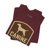 Canine Club Unisex Tee, Dog Lover Shirt, Birthday Gift, Pet Parent Apparel, Casual Wear, Animal Rescue Fundraiser