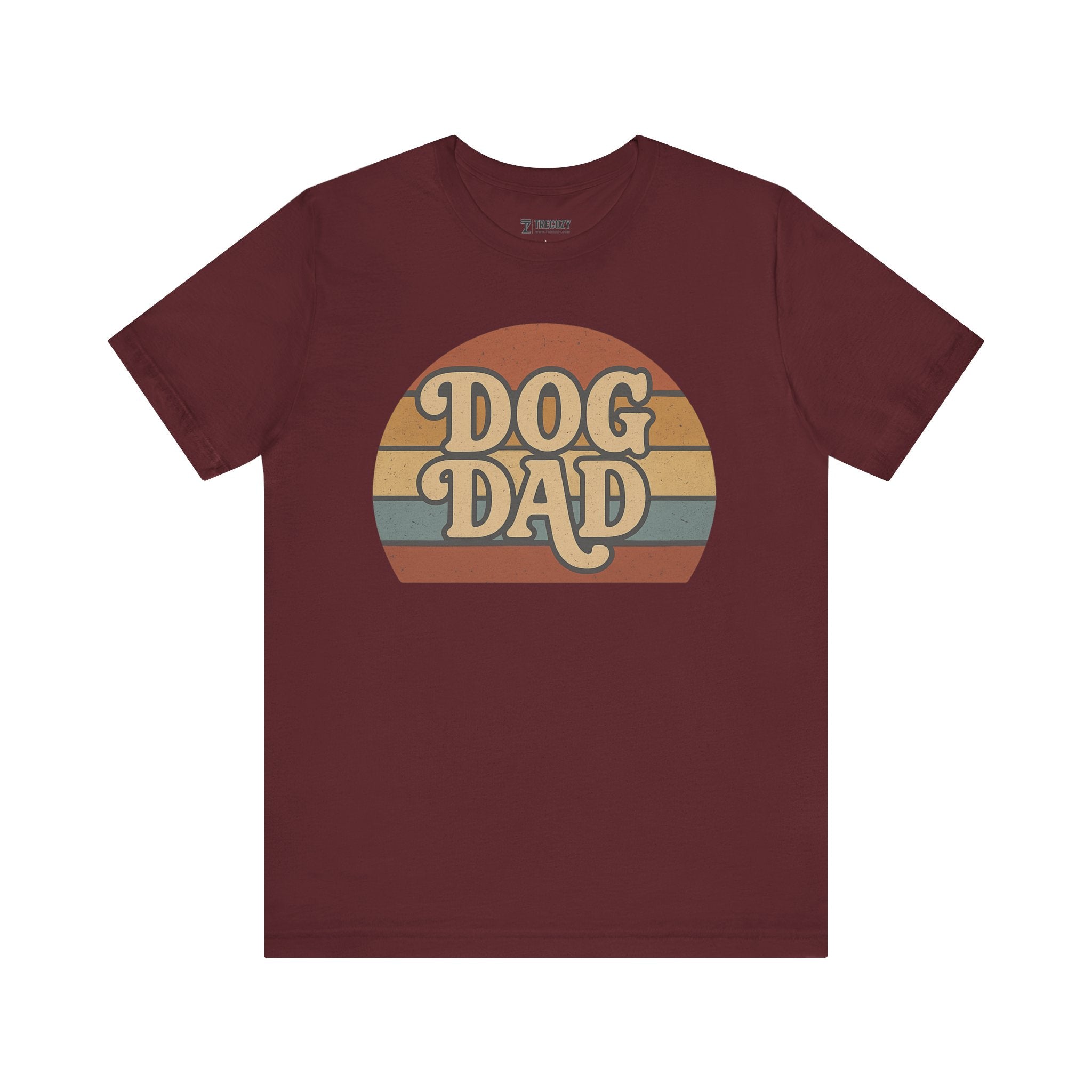 Dog Dad Retro Tee | Unisex Short Sleeve T-Shirt, Gift for Dog Lovers, Pet Dad Shirt, Casual Wear, Birthday Gift