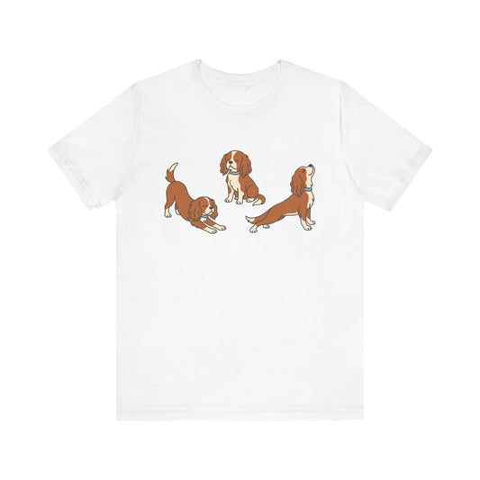 Cavalier King Charles Spaniel T-Shirt, Outdoor Enthusiast Gift, Summer Apparel, Casual Wear, Dog Lover Essentials