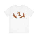 Cavalier King Charles Spaniel T-Shirt, Outdoor Enthusiast Gift, Summer Apparel, Casual Wear, Dog Lover Essentials