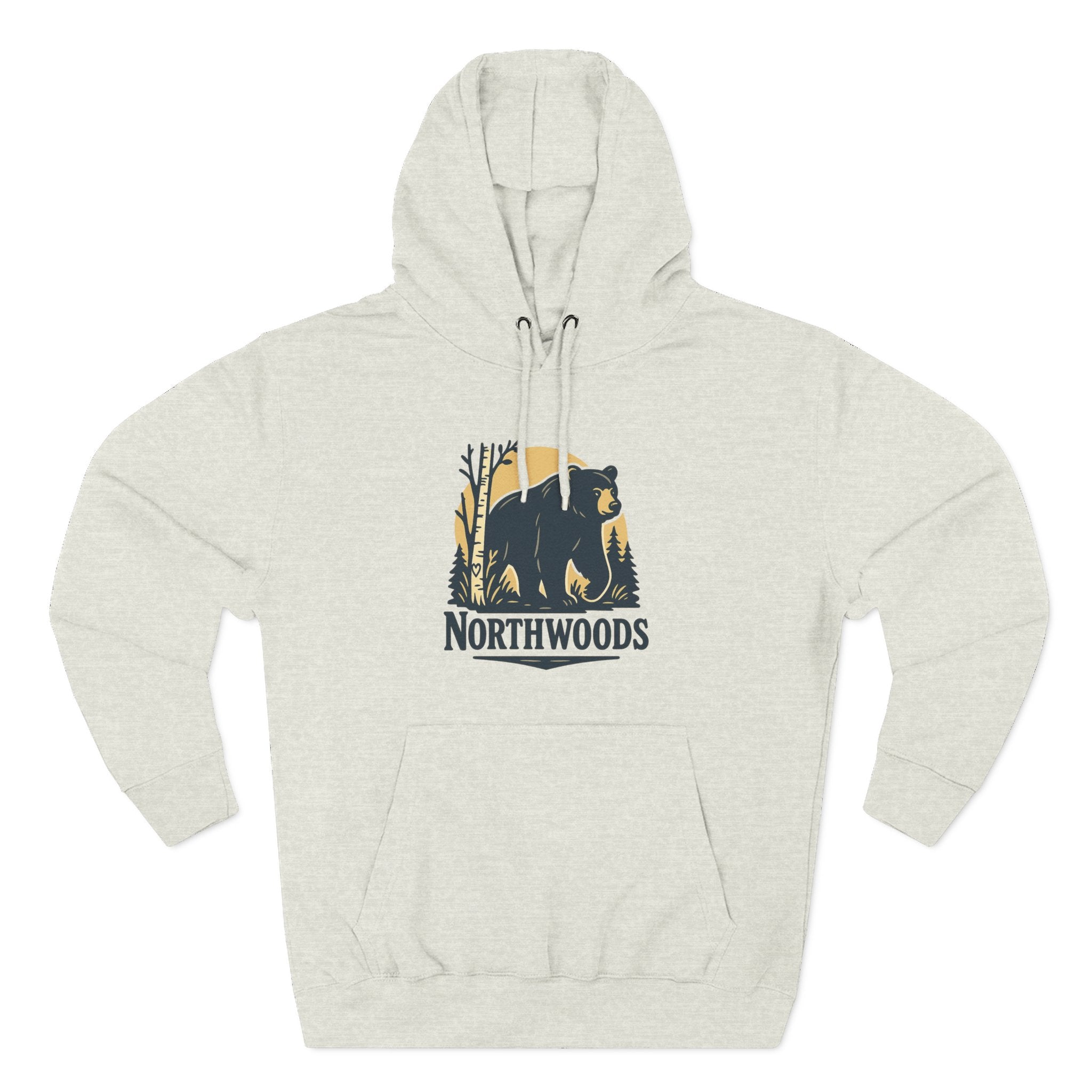 Northwoods Hoodie: Cozy, Casual Sweatshirt for Outdoor Enthusiasts, Fall Fashion, Gift for Nature Lovers, Adventure Wear, Weekend Vibes