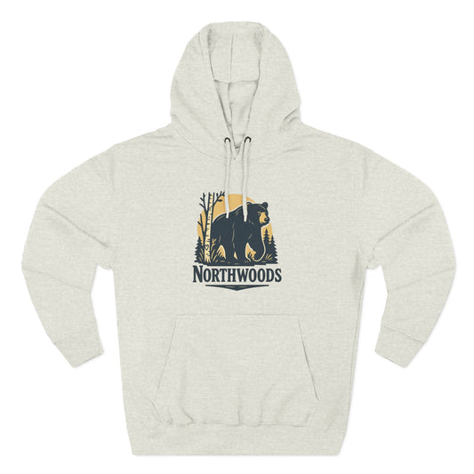 Northwoods Hoodie: Cozy, Casual Sweatshirt for Outdoor Enthusiasts, Fall Fashion, Gift for Nature Lovers, Adventure Wear, Weekend Vibes